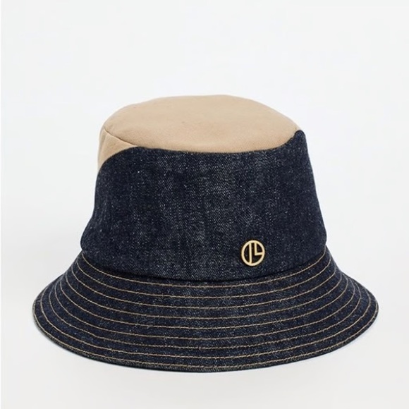 NWT Janessa Leone Everette Two Tone Bucket Hat - Picture 4 of 6